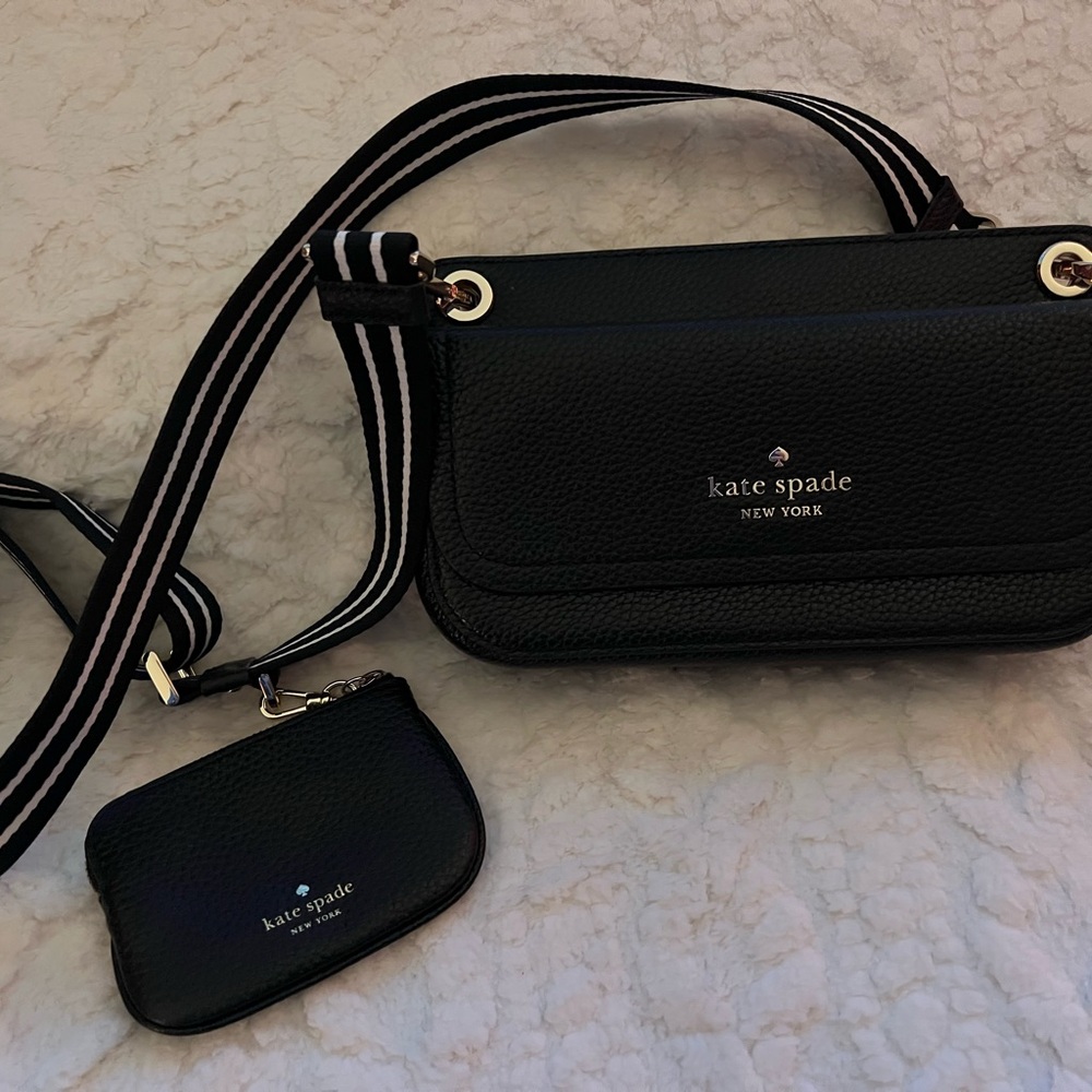 Kate Spade Elegant Black Crossbody Bag - Picture 5 of 5